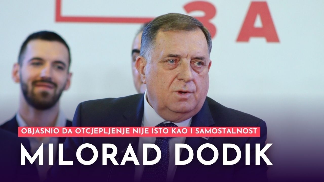 Dodik objasnio da otcjepljenje nije isto kao i samostalnost