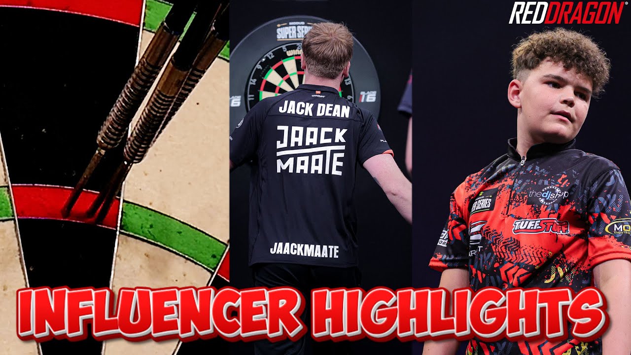 MULTIPLE INFLUENCER 180s! 🤯🔥 | Red Dragon MODUS Super Series Influencer Darts Showdown 4 Highlights