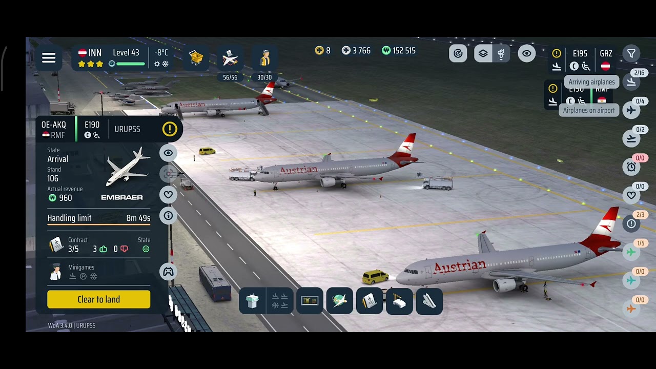 Innsbruck airport #53. Plane spotting. Gameplay. World of airports