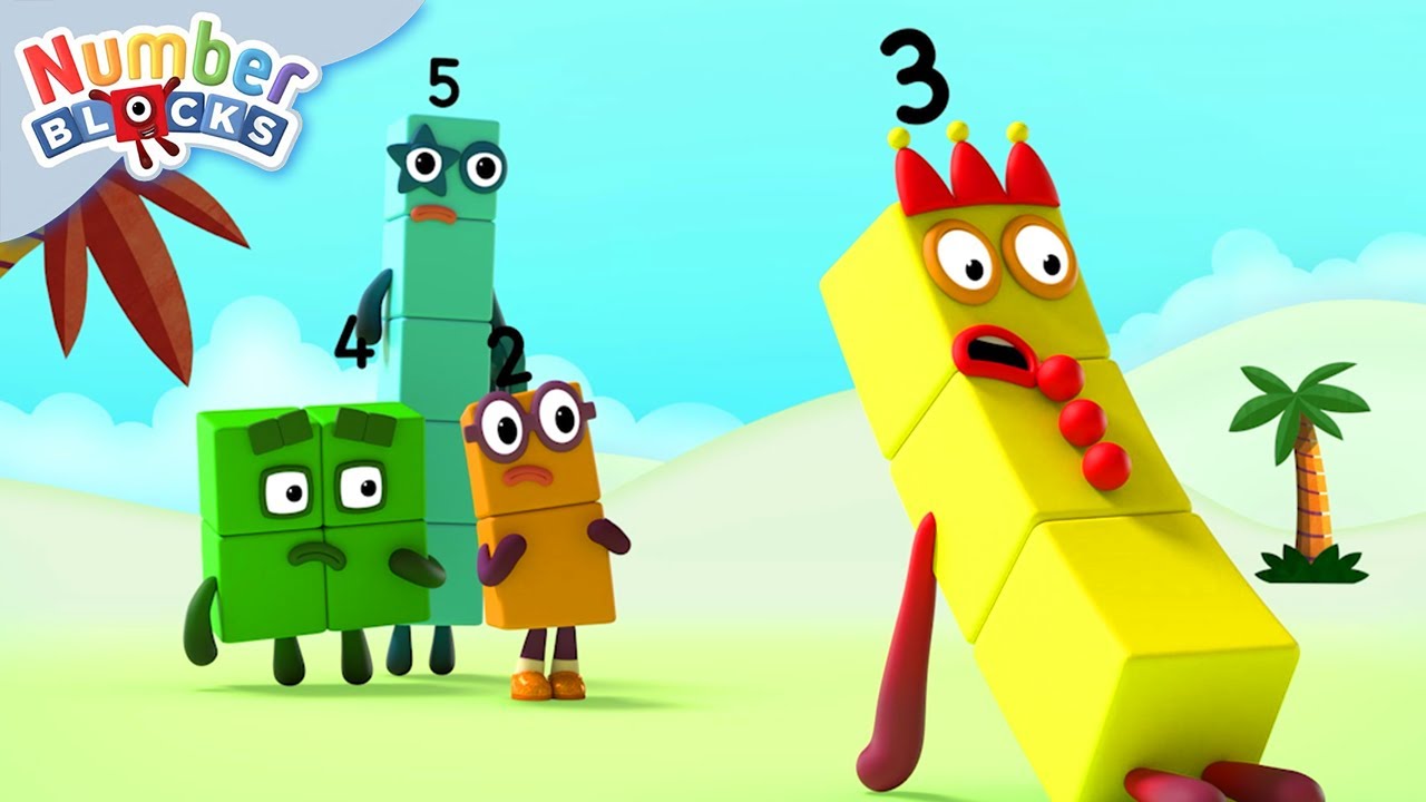 Numberblocks em Português Brasil | Desenhos Animados | Férias de verão