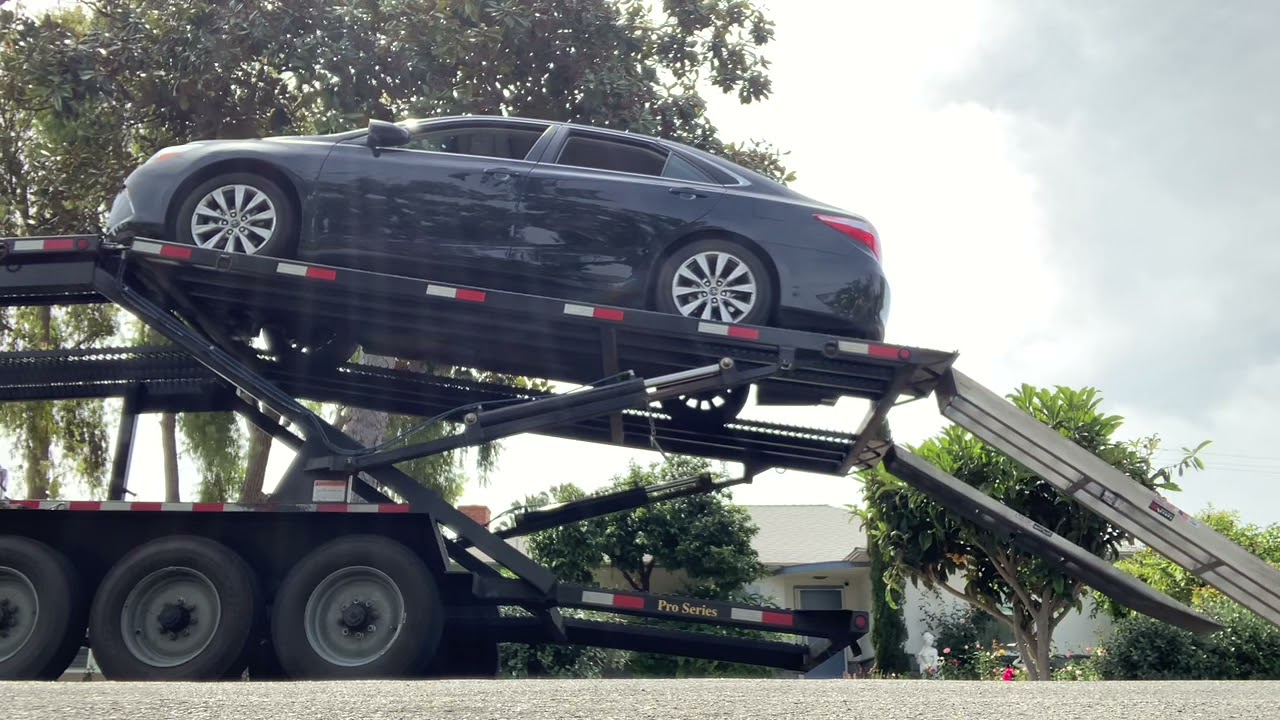 Loading/unloading - Kaufman Mini-5 Trailer