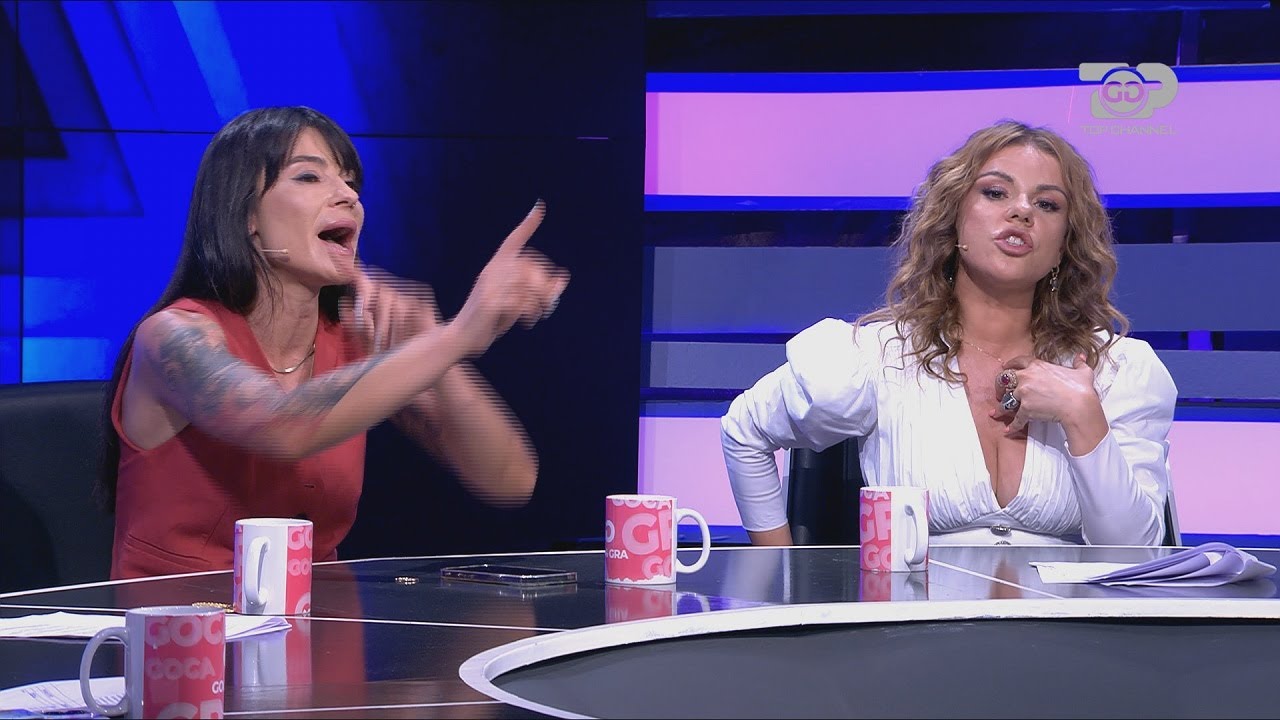 Zhaklina Lekatari p&euml;rballet n&euml; studio me Dalina Buzin! - Goca & Gra