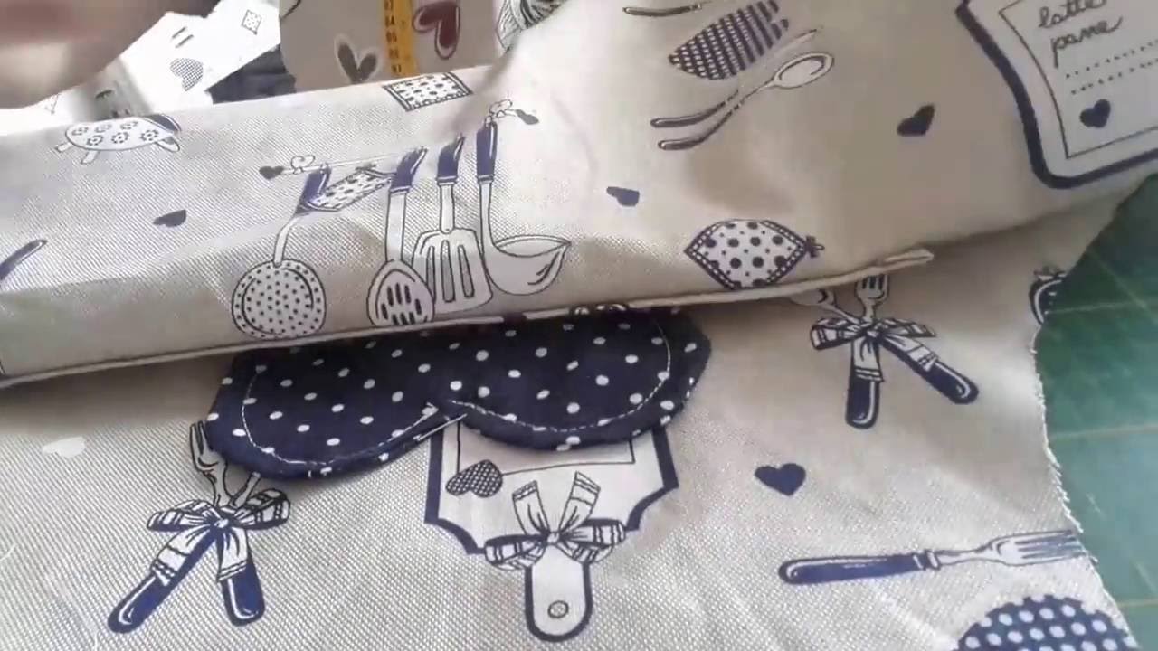 ✂️ Grembiule da cucina  Parte 2 - Tutorial 13 cucito creativo