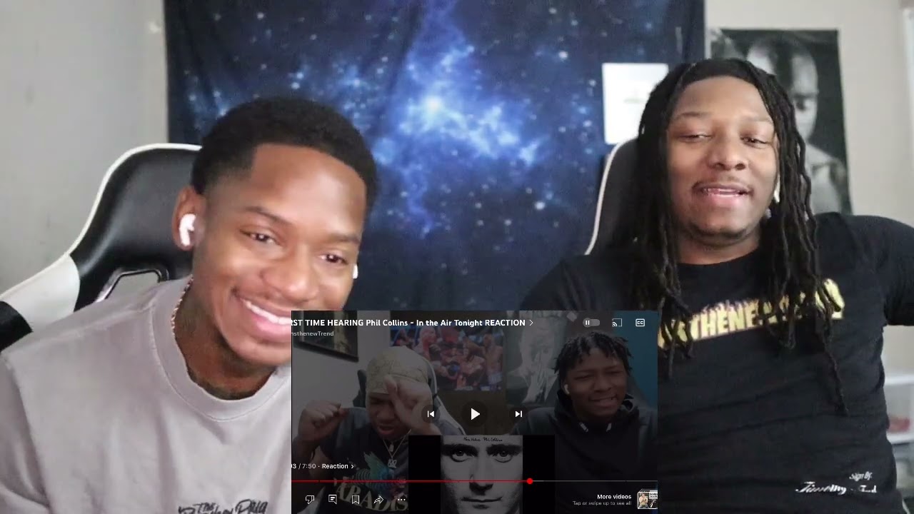 REWATCHED Phil Collins - In the Air Tonight reaction