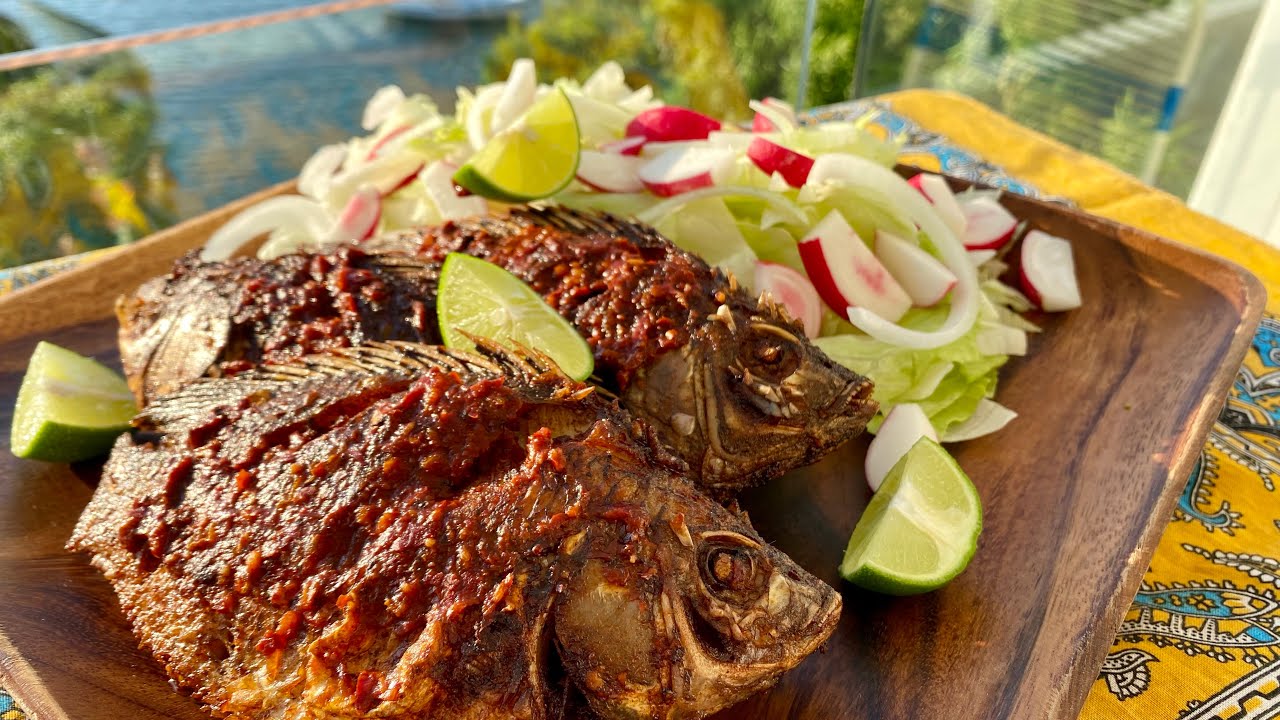 MOJARRAS FRITAS EN CHILE AJO - CUARESMA