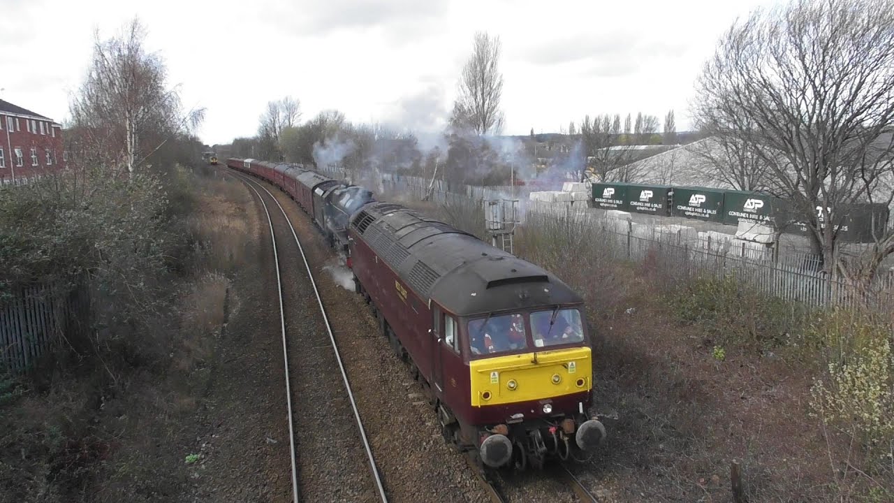 WCR 47804 & 46115 Scots Guardsman | Castleford | 24th March 2023