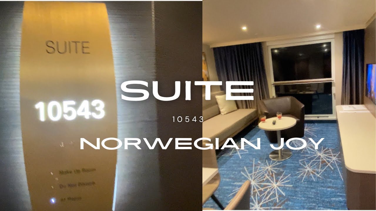 Norwegian Joy Family Suite 10543 Detailed Cruise Cabin