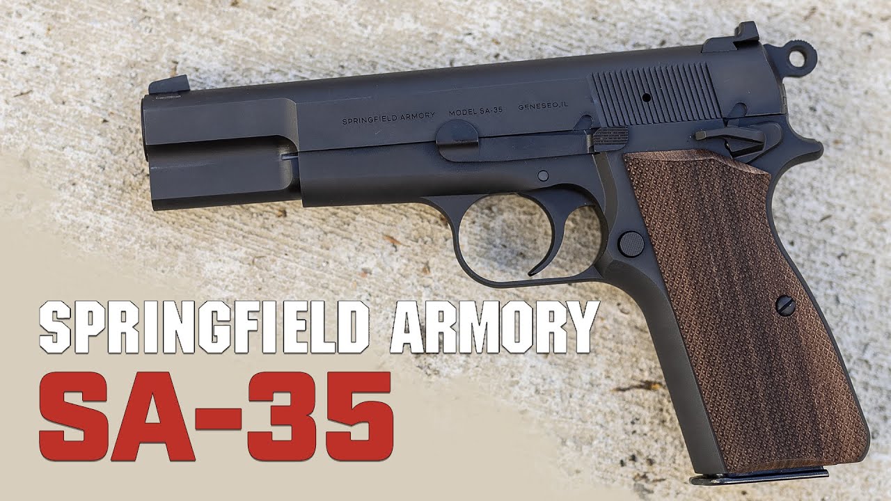 THE NEW HI-POWER!! Springfield SA-35 - Pistol Review, Detailed Field Stripping Instructions