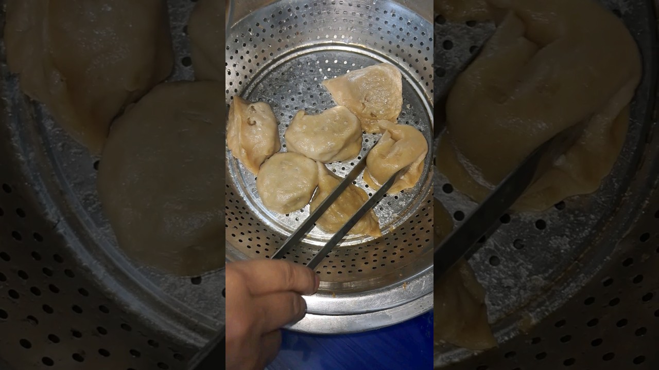 homemade veg wheat flour momos😍😋👌 
