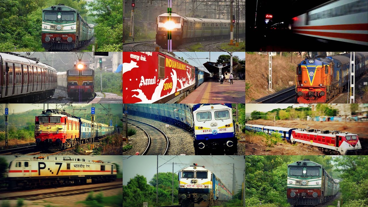 Indian Railways Sights And Sounds Mashup 2014 - Celebrating 3000 Subscribers