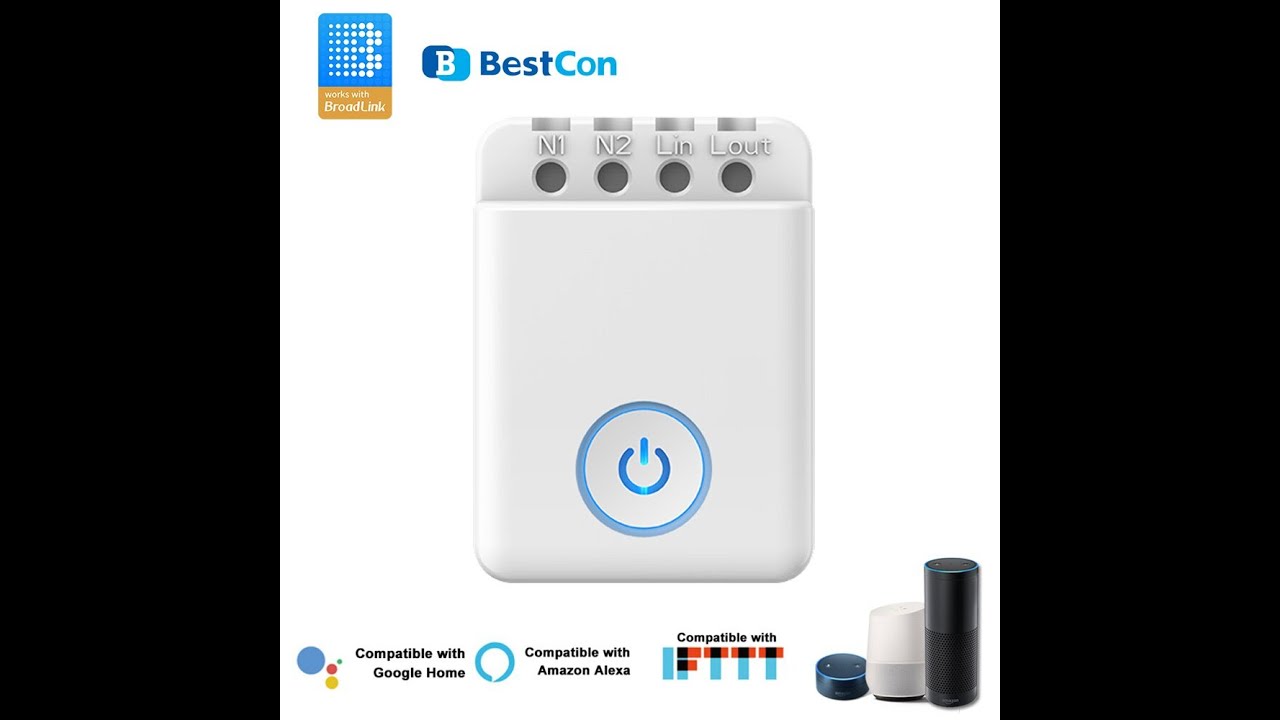 Обзор WIFI реле Bestcon(control box).Broadlink пульт.Система умный дом.