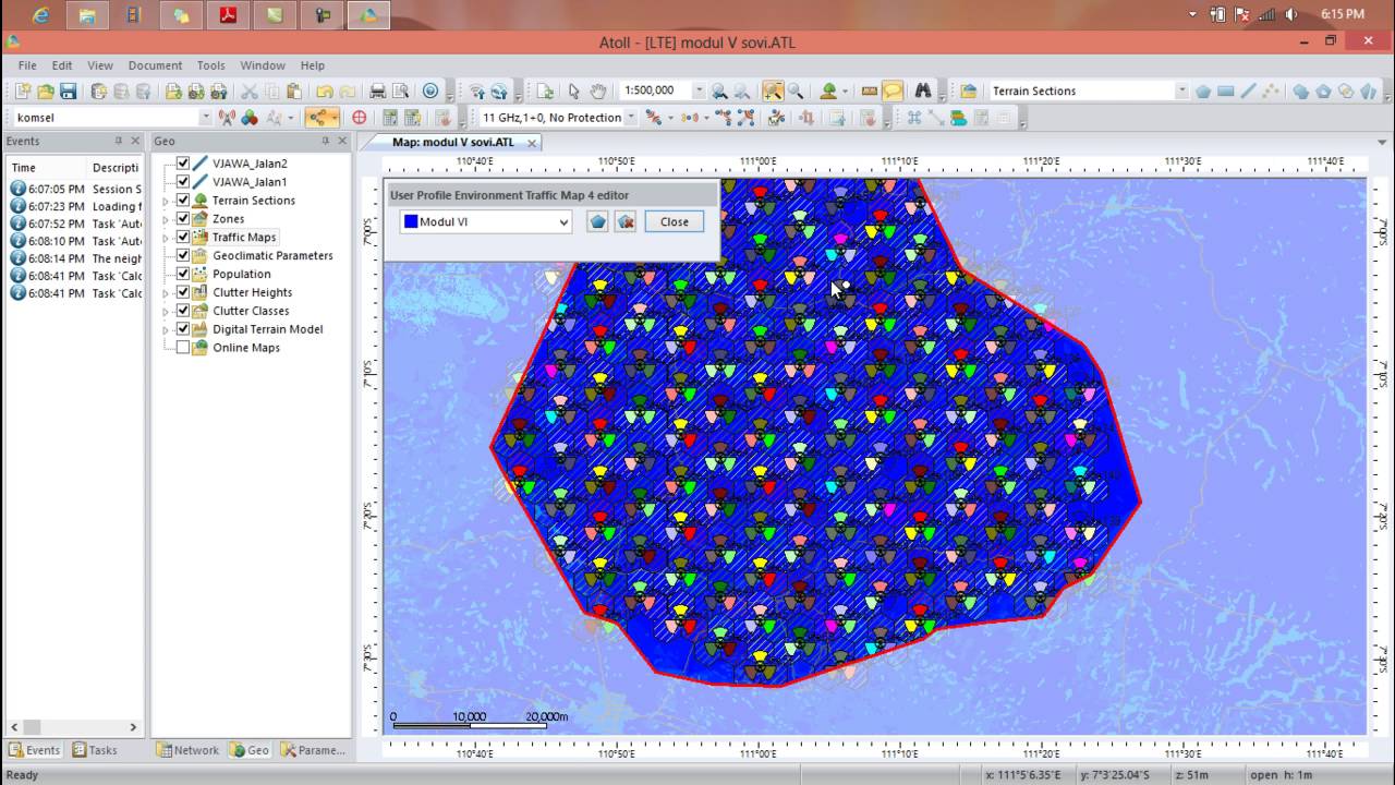 Tutorial 4G LTE RF Planning Monte Carlo   Capacity Simulation Sovi