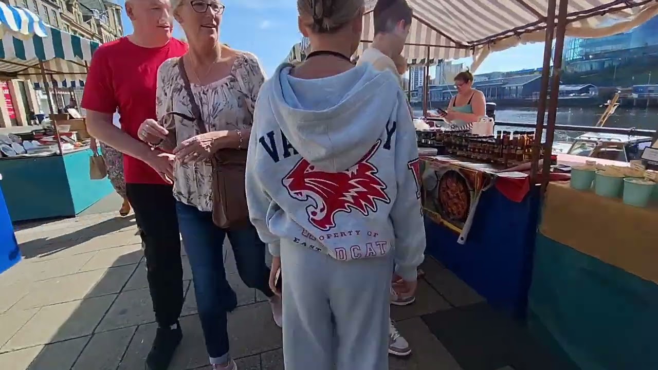 Mit AidaSol Großbritannien und Norwegen Sommer 2024. 1.Stop Newcastle