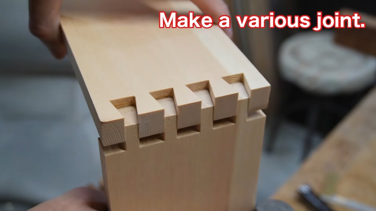 【make a various joint】 Joinery work