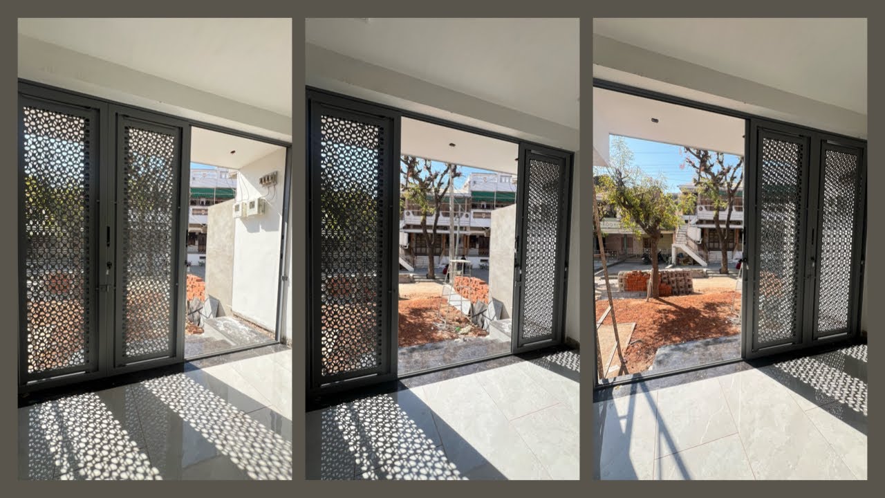 Metal Cnc safety Sliding Grill by @PrimeSteelAndFabriction 📞… 9998581620 Modasa , Gujarat