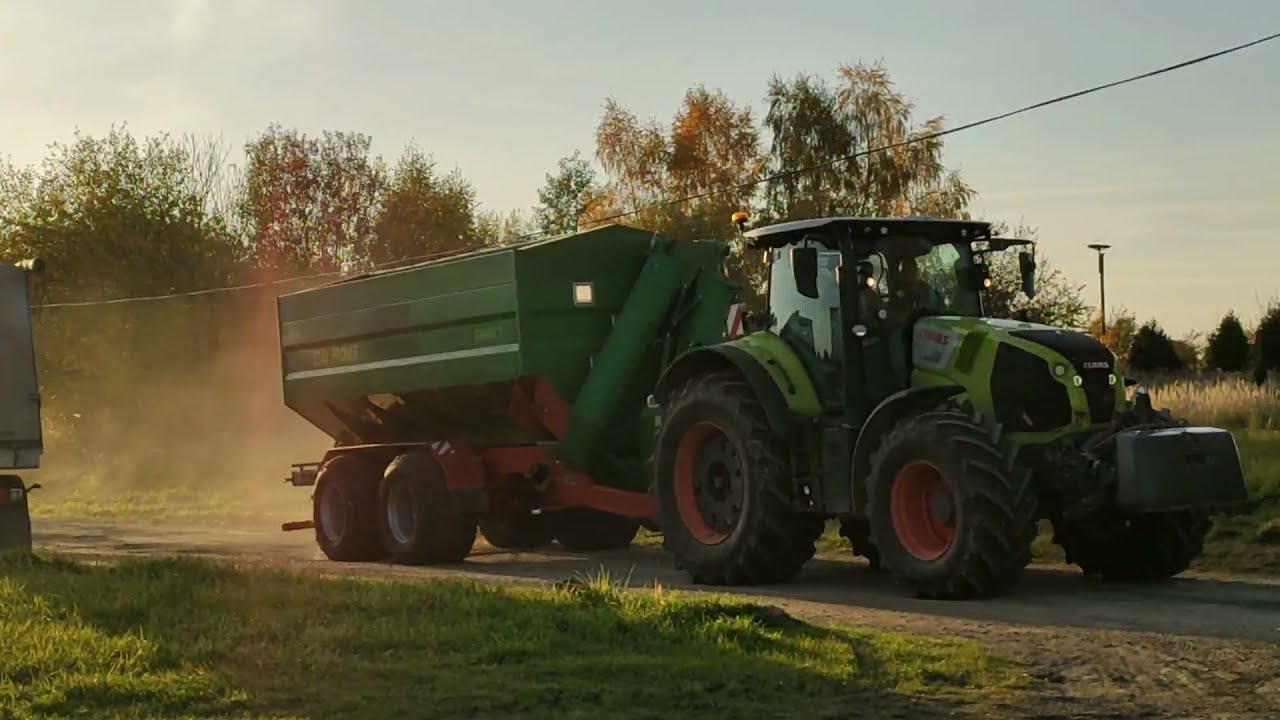 Żniwa KUKUrydziane 2021 w Gr Natkaniec!!! New Holland Cx 5.80 // Claas Axion 830 & Pronar T740