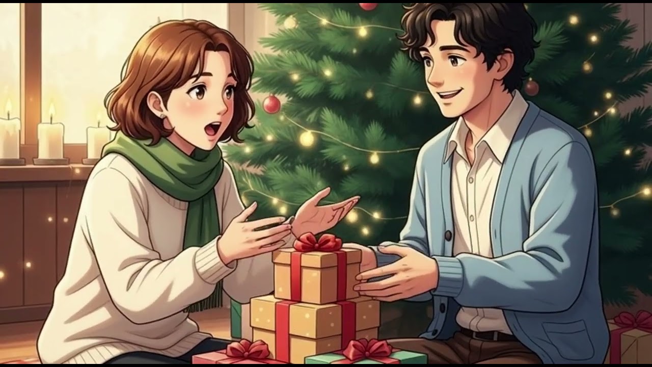 CELEBRATING CHRISTMAS  WITH LOVED ONE| GHIBLI STYLE