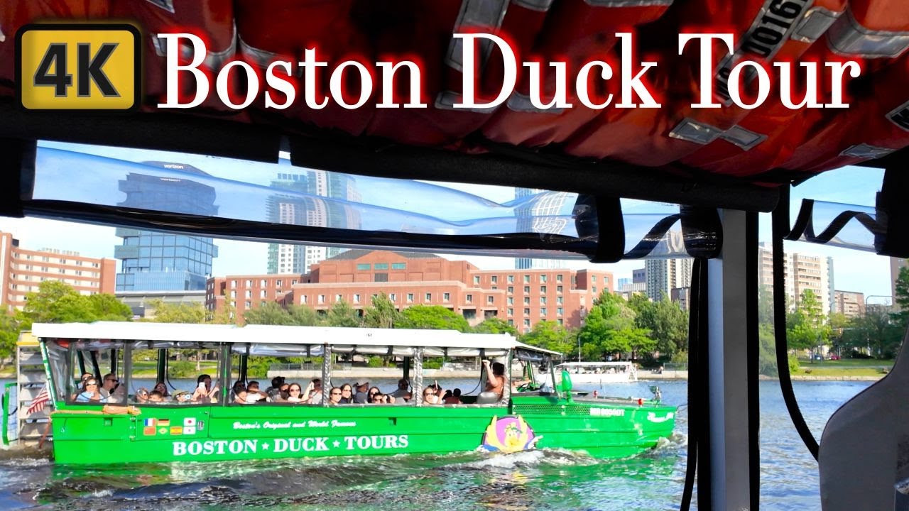 🇺🇸 Boston Duck Boat Tour 2025: BUS TURNS INTO A BOAT! 🚍🌊 The Ultimate Boston City Tour!