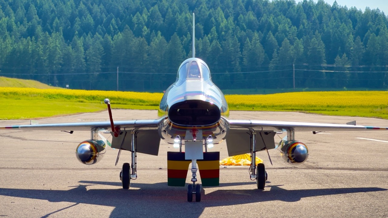 Incredible F100 CARF Jet Roars Into Action