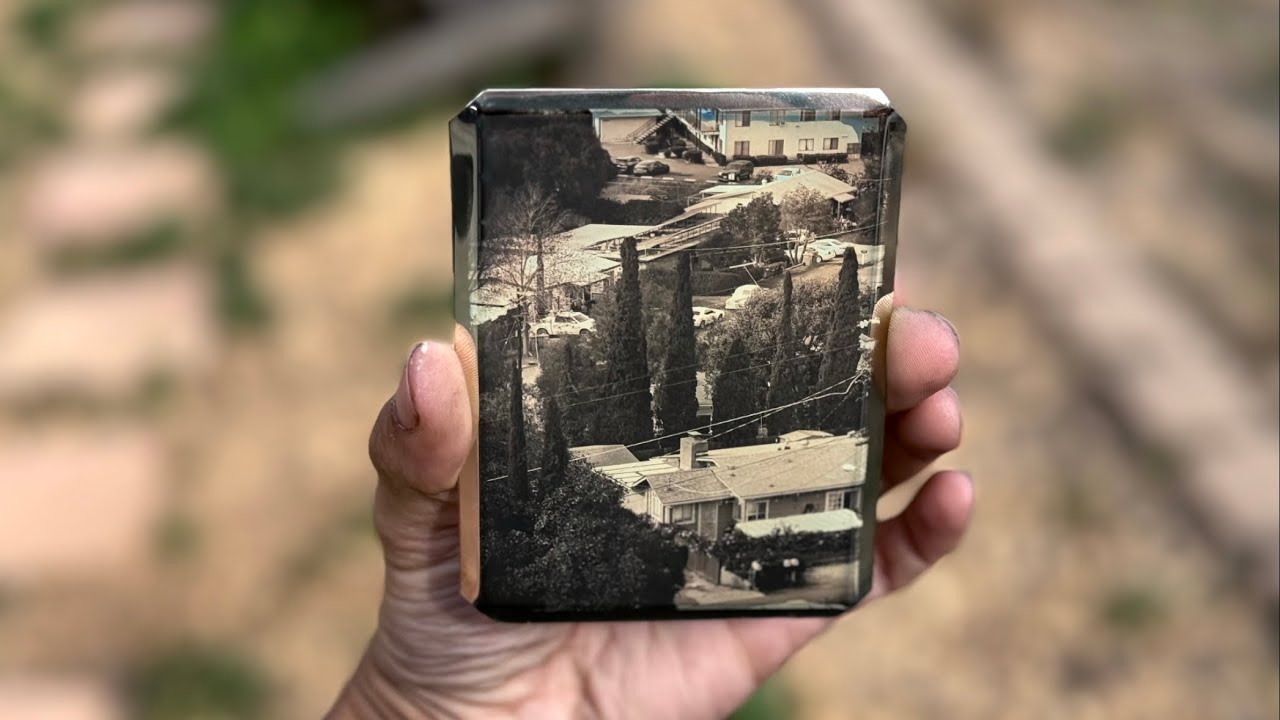 Daguerreotype: View from bedroom window #2