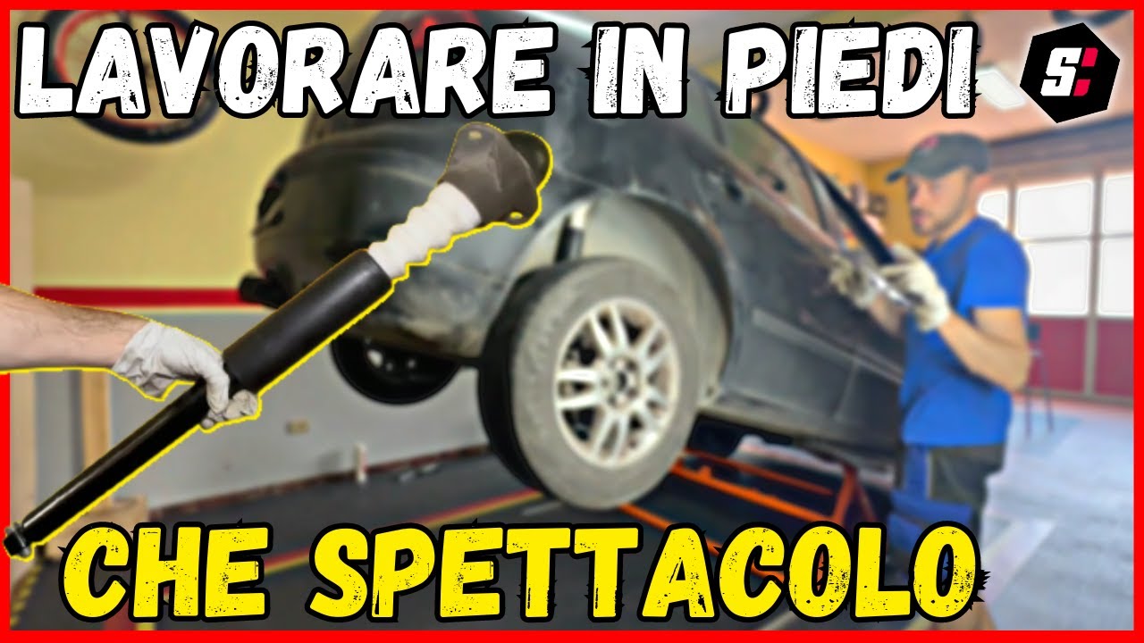 Sostituzione ammortizzatori Seat Leon By Autolift3000 - shock absorber replacement