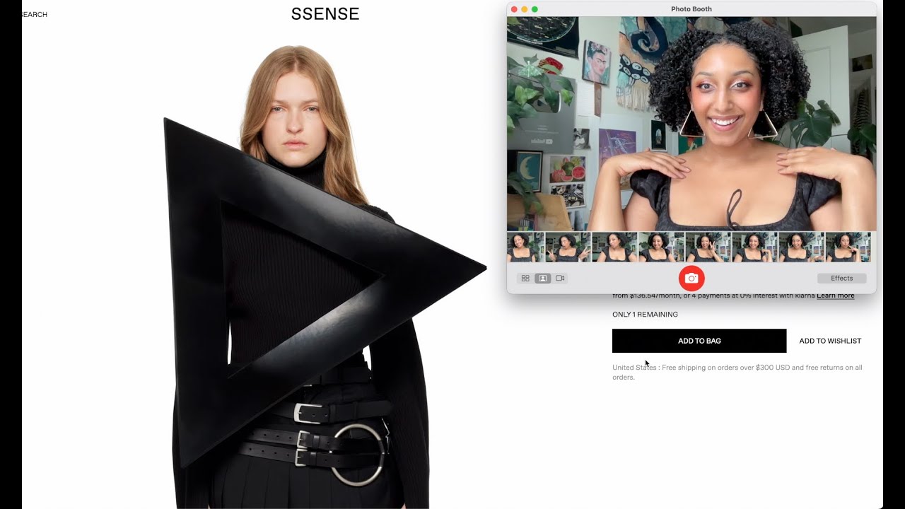 SSENSE teaches me advanced geometry | window shopping