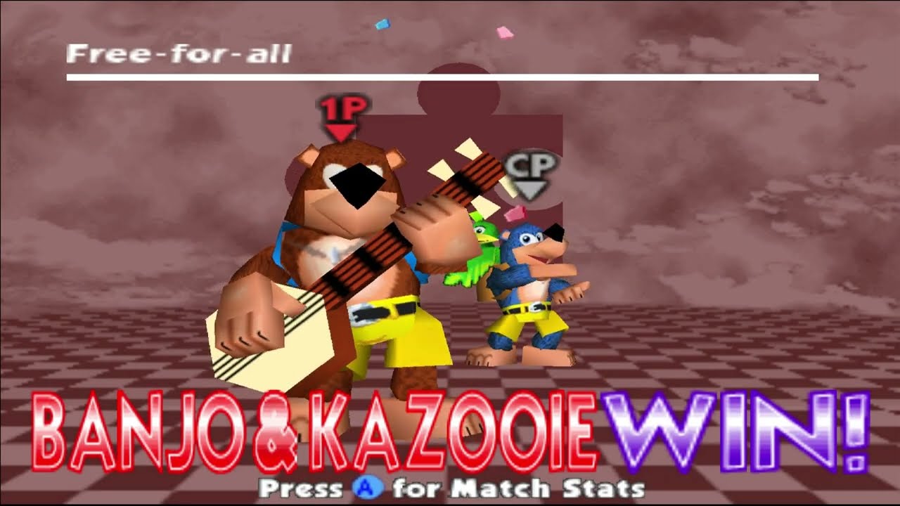 Smash Remix 1.5.0 - All Banjo & Kazooie Victory Poses