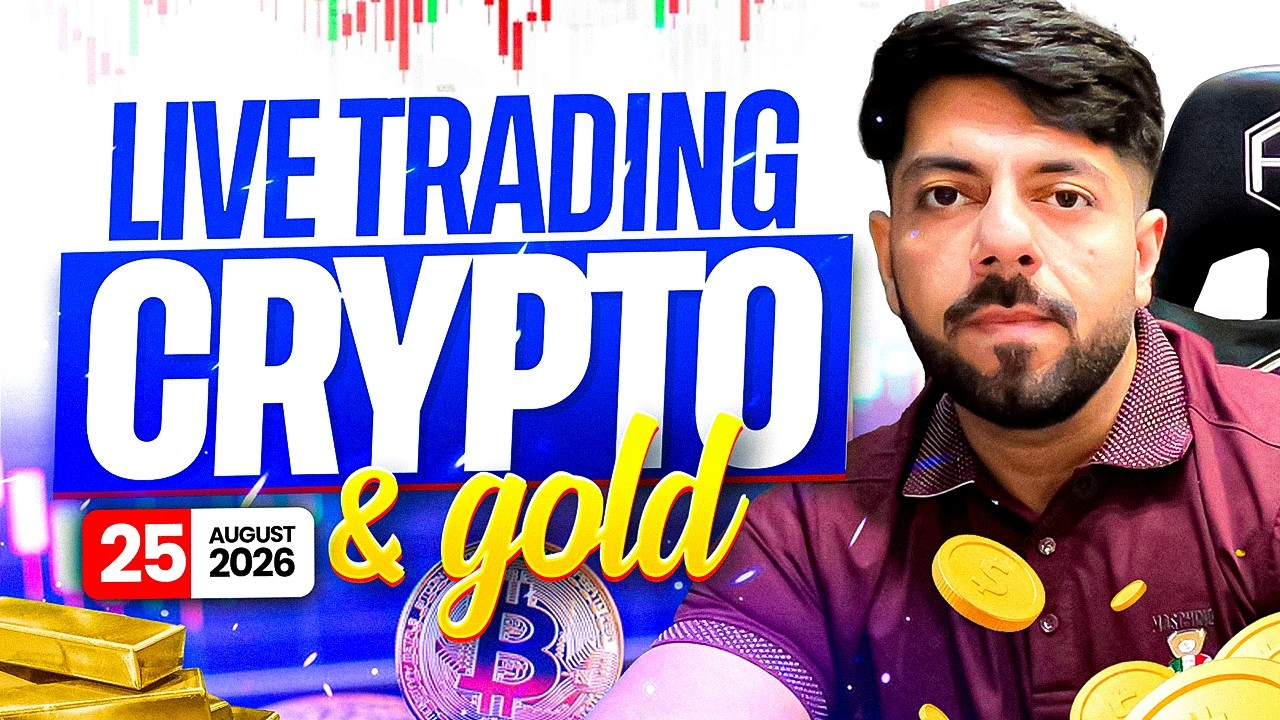 Live Intraday Trading | Crypto Bitcoin Live | VP Financials