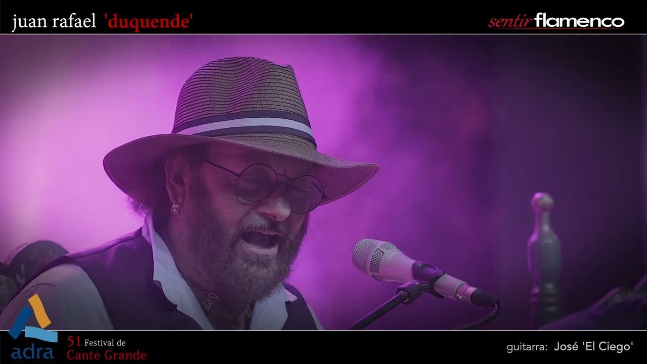 Juan  'Duquende' canta por Tarantos, acompañado por José 'El Ciego' Festival Cante Grande Adra2024