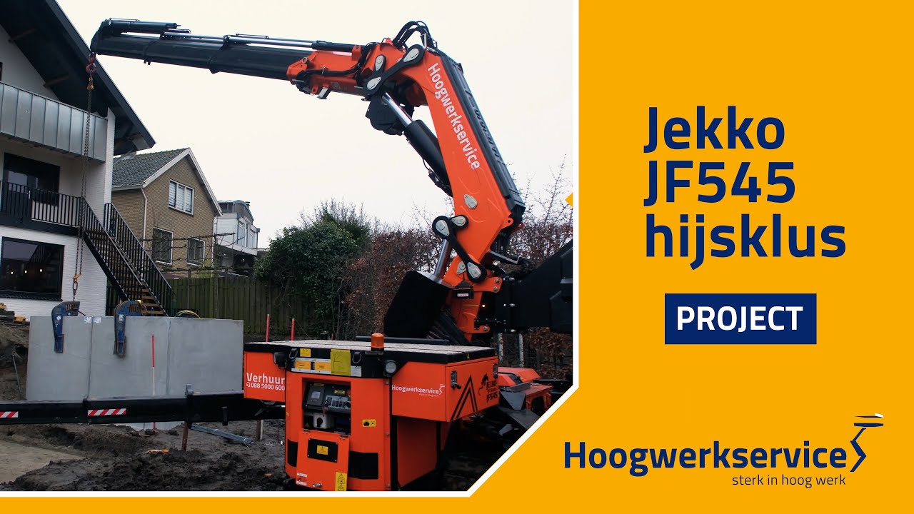 Uitdagende hijsklus in Werkendam met de Compact kraan JF545