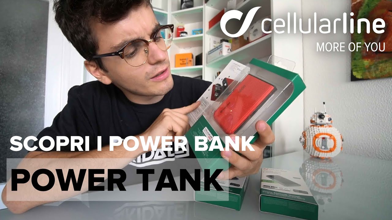 Recensione caricabatterie Power Tank by Jakidale | Cellularline #MoreOfYou