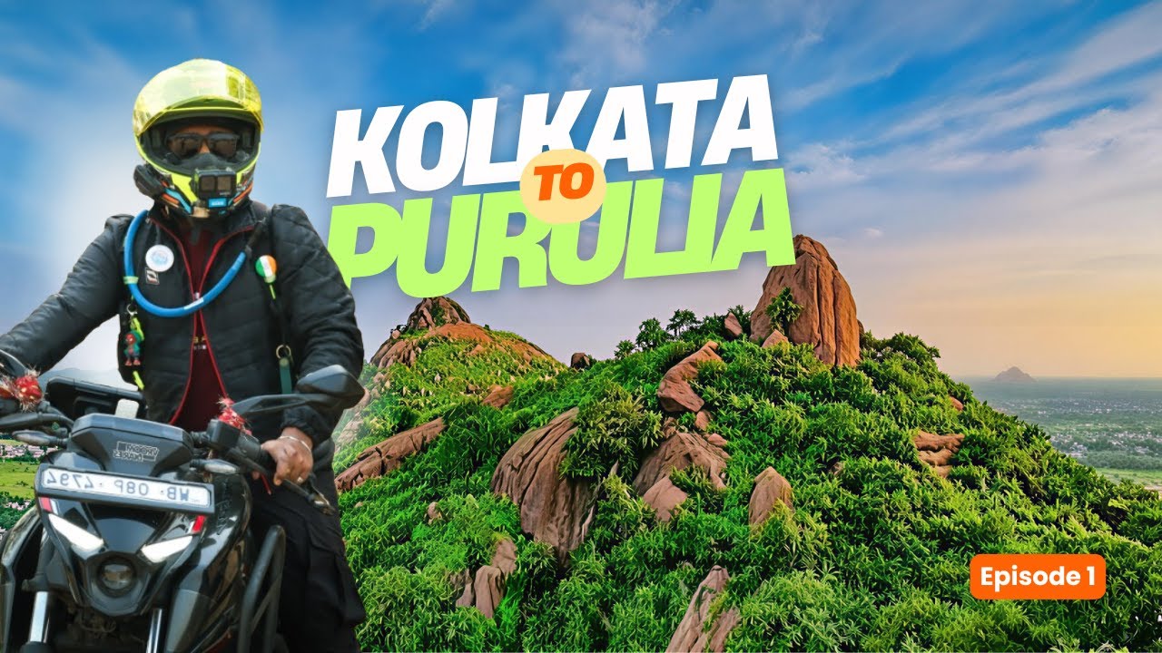 Kolkata to Purulia by Bike | Purulia Bike Ride | 300 KM | Pulsar N250 | Motovlog| Vroom Diaries