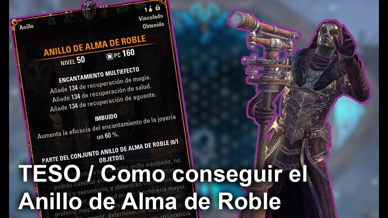 TESO | Como conseguir el Anillo de Alma de Roble | Oakensoul Ring