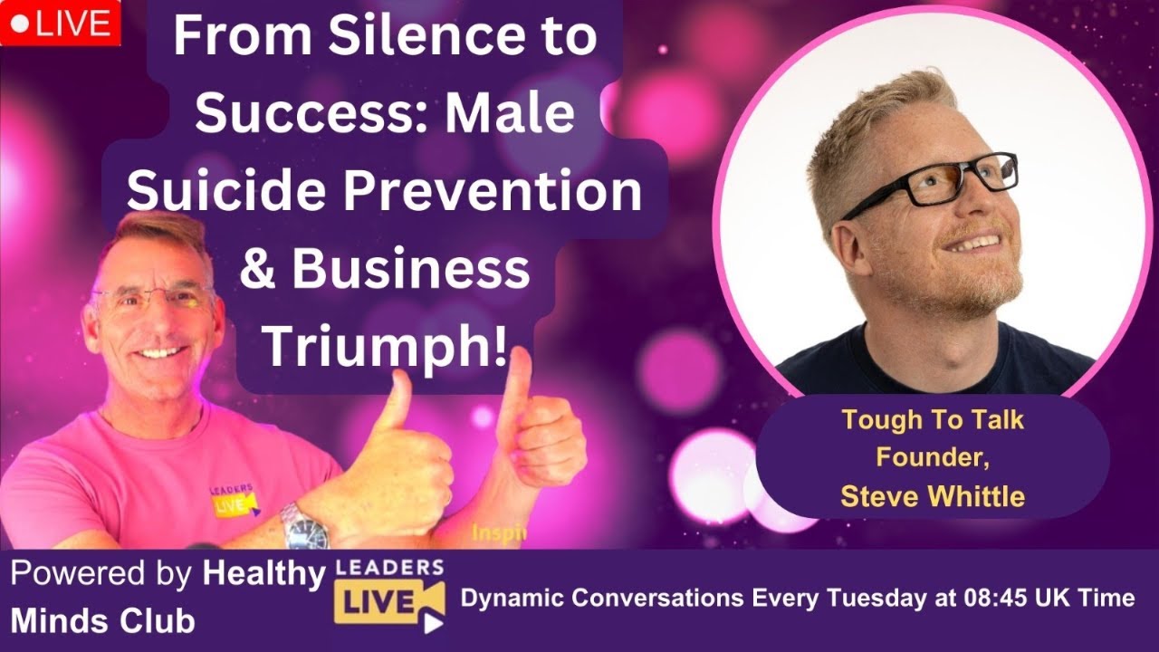 From Silence to Success: Male Suicide Prevention & Business Triumph
