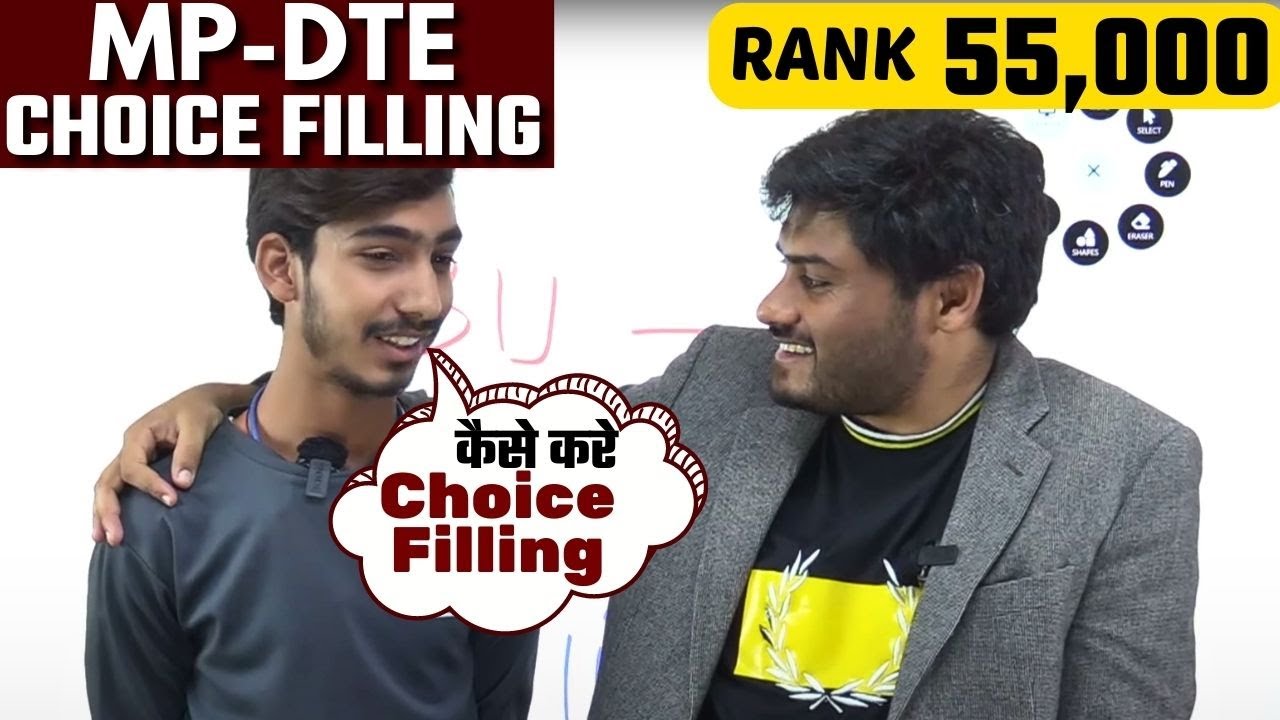MPDTE 2023 |  Round 2 | Rank 55,000 फिर भी Confusion कैसे करें सही ChoiceFilling 🤔