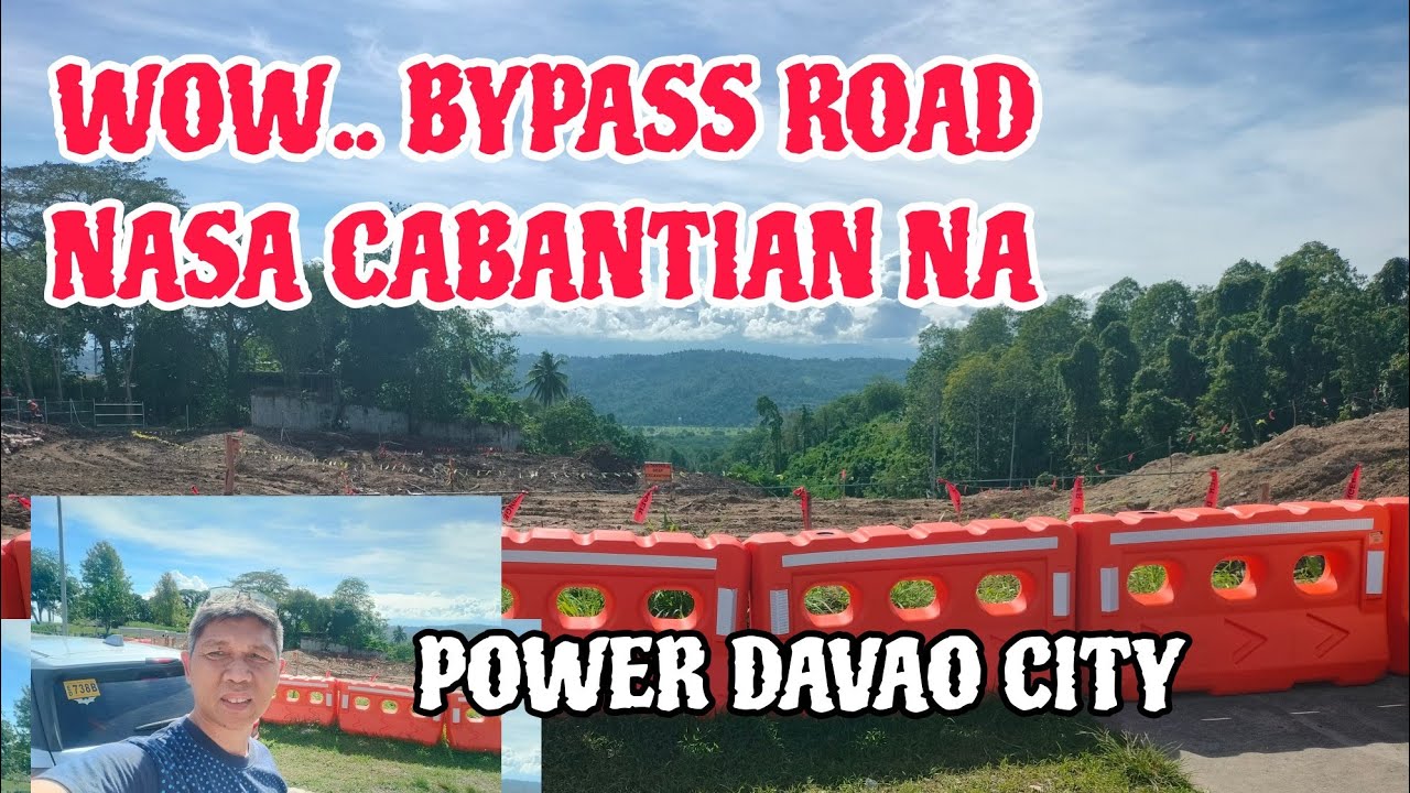 Look.. 45.5 km Bypass road dumating na sa Cabantian Davao city