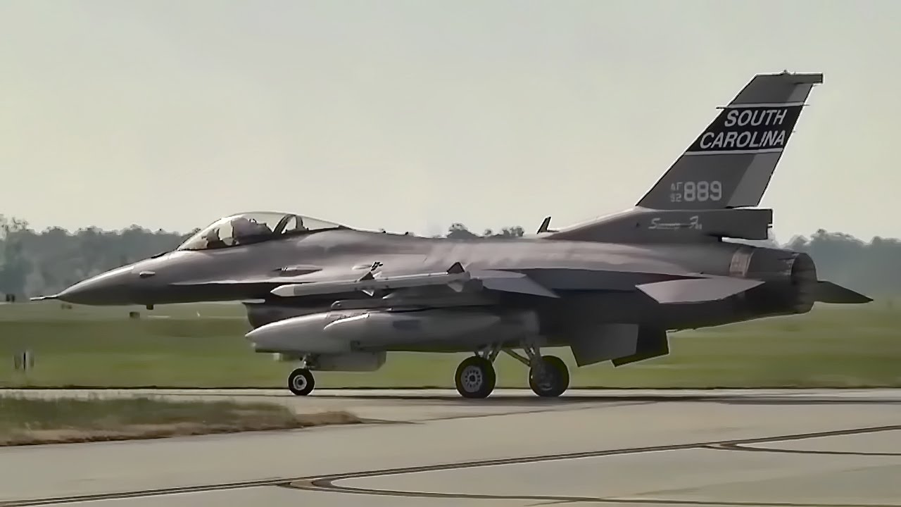SCANG F-16 Fighter Jets Depart For South Korea