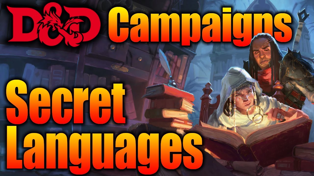 D&D Languages: Druidic and Thieves Cant