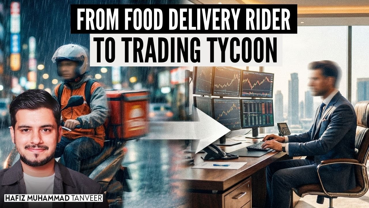 From Food Delivery Rider to Trading Tycoon – Hafiz Tanveer’s Journey