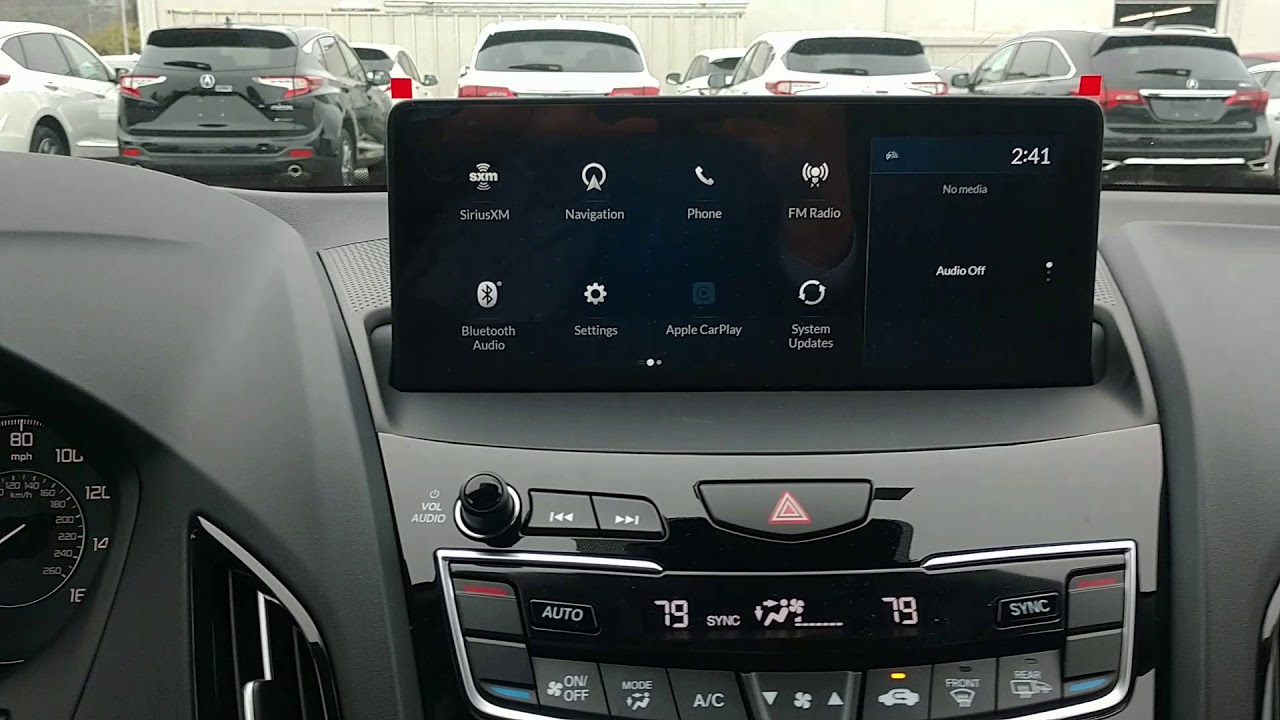 AT&T hotspot on the 2019 Acura RDX.  MS