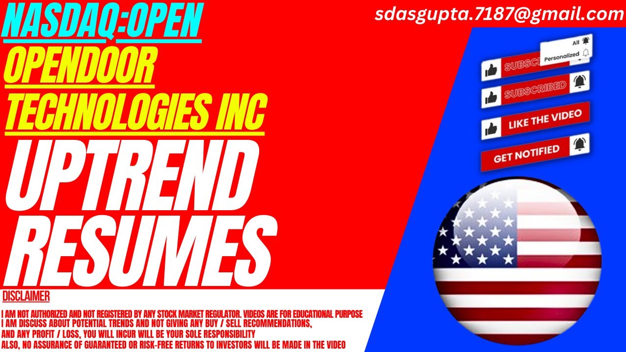 OPEN STOCK : UPTREND RESUMES | OPENDOOR TECHNOLOGIES STOCK