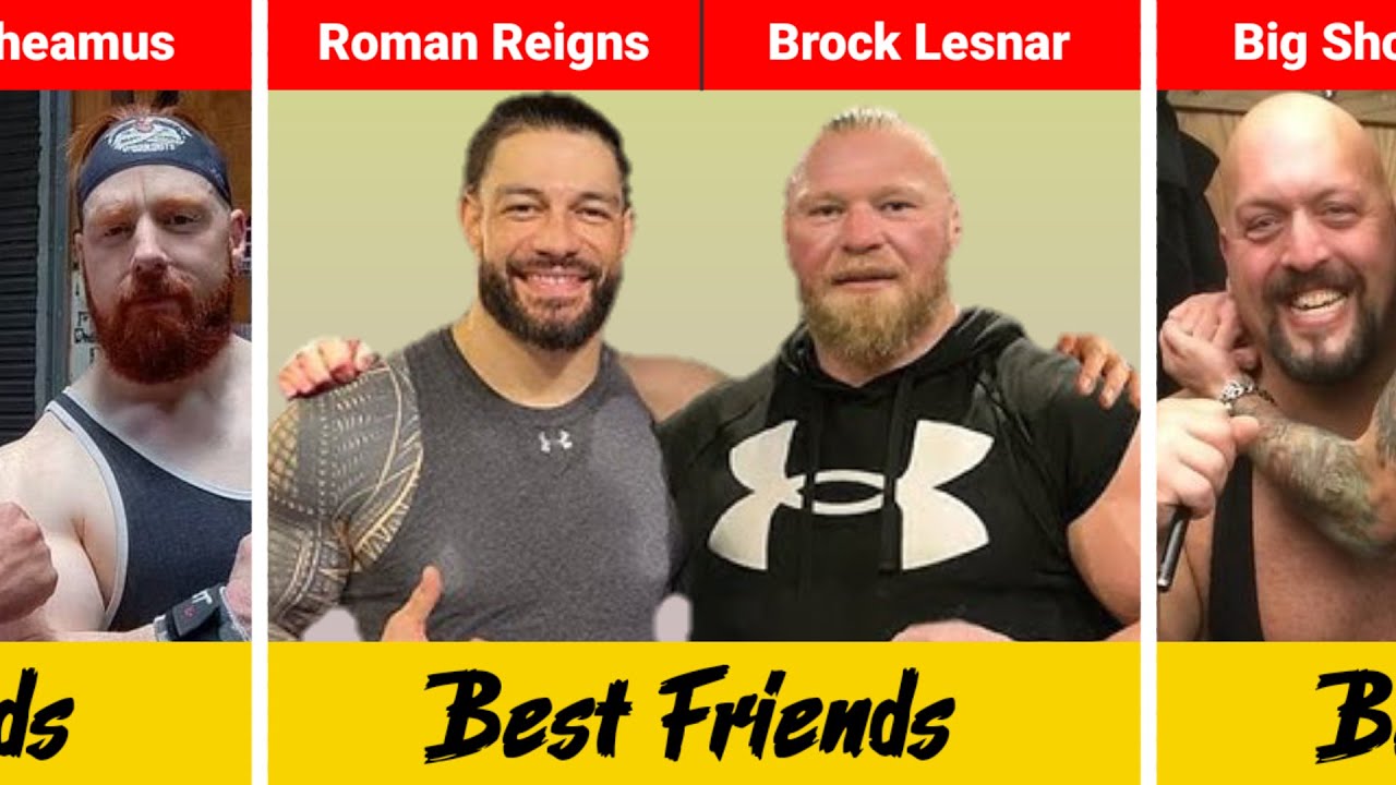 WWE Wrestlers Best Friends In Real Life