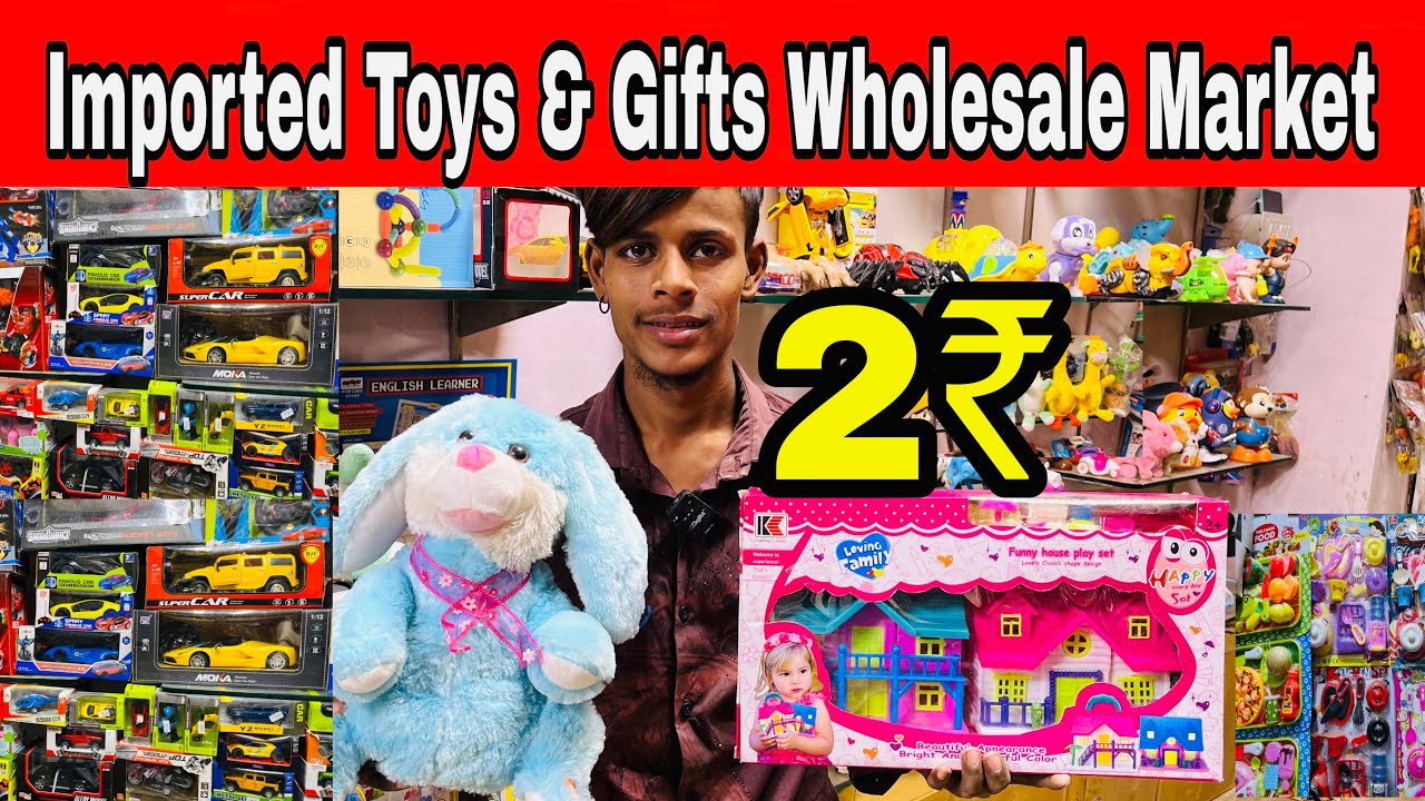 Cheapest Toys & Gifts Wholesale/ Retail Market In Delhi | Sadar Bazar | Smart Cars, Helicopter