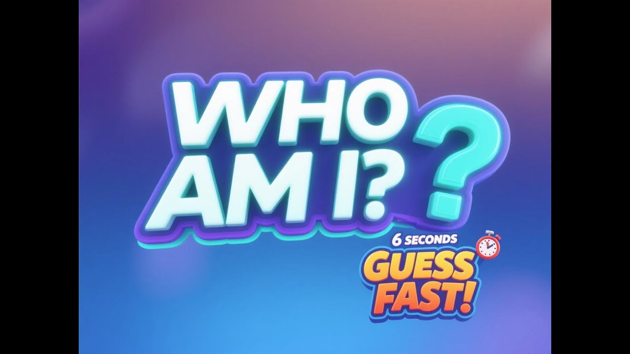 Who Am I? 🤔 10 Fun Riddles for Kids | Guess Before the Timer Ends!