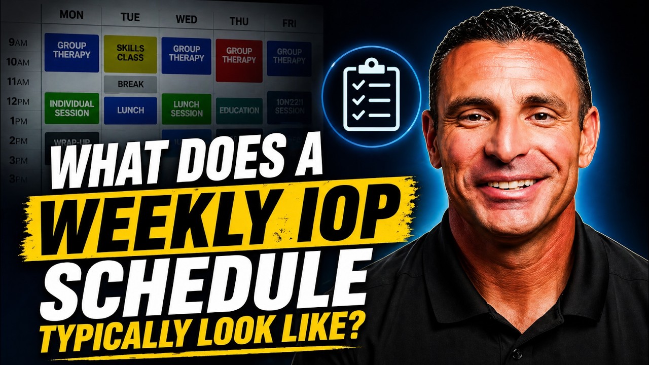 What Does a Weekly IOP Schedule Typically Look Like?