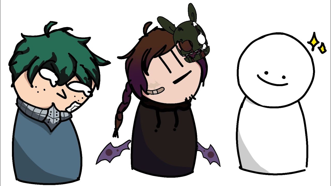 3 fandoms meet || FNaF, MHA, Dream SMP • Gacha Club
