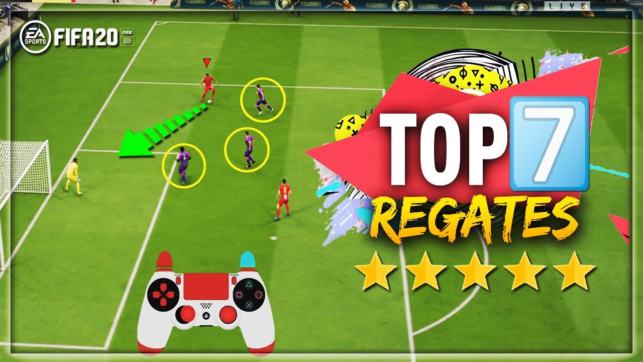 TOP 7⃣ REGATES FÁCILES Y EFECTIVOS de FIFA 20!!!🏆🆕(MUY DESTRUCTIVOS)💣