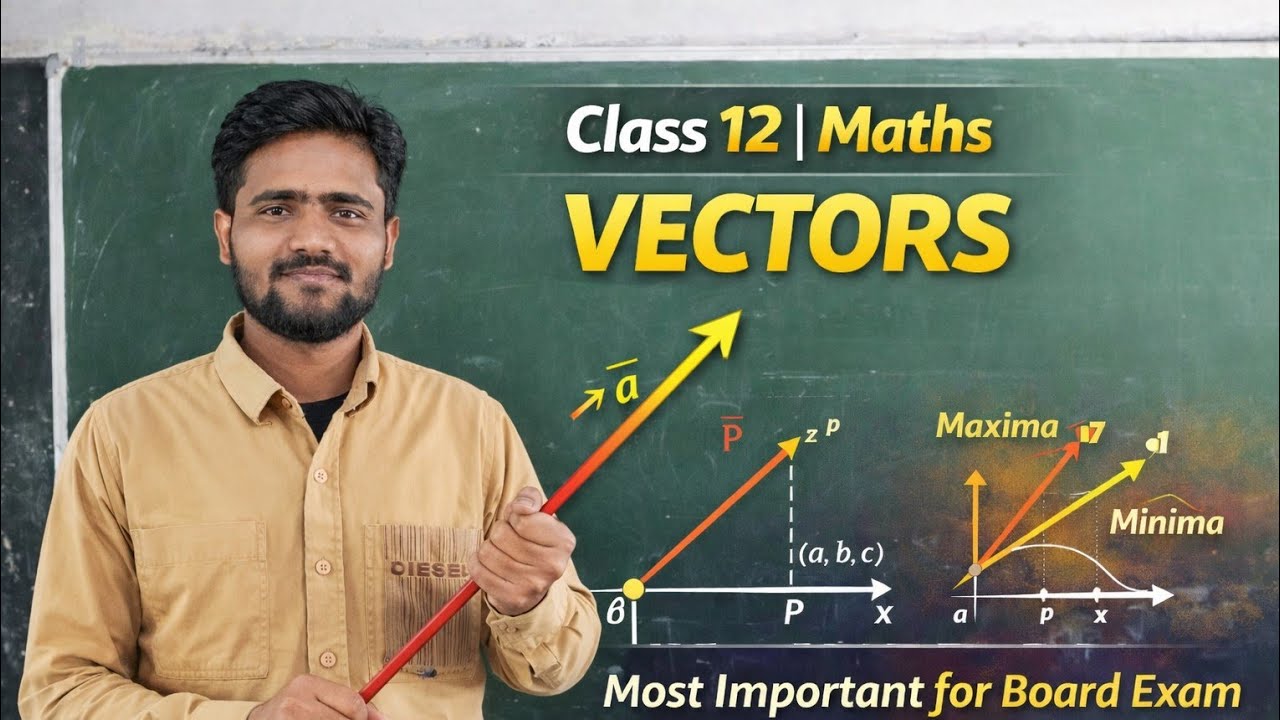 Class 12 Maths | Vectors Chapter | Vector Algebra One Shot | FREE Batch | Adil Sir | part 3