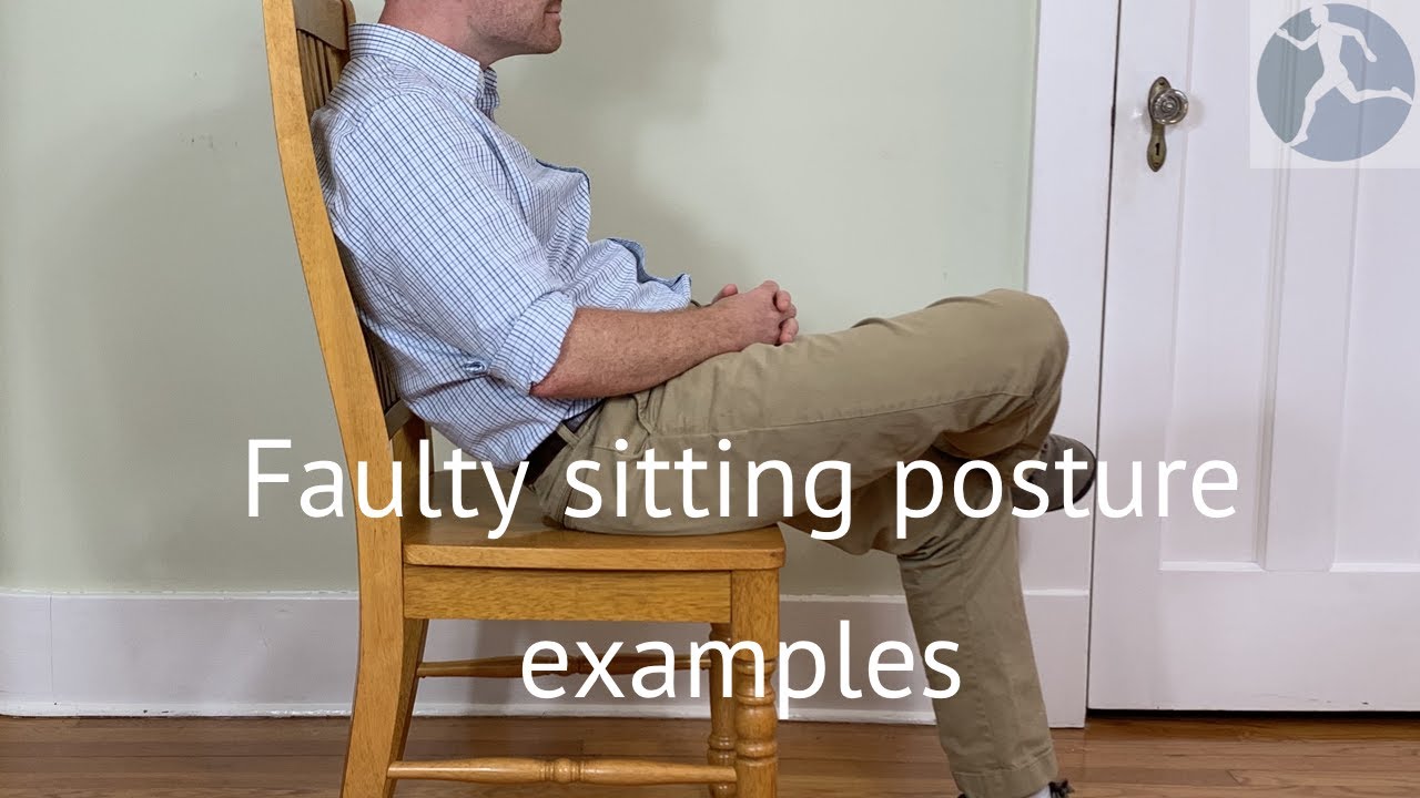 How NOT to sit: Commonly observed faulty sitting postures