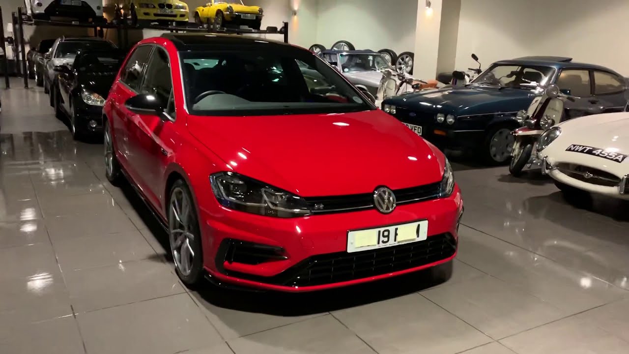 2019 VW Golf R Mk7.5 in Tornado Red at Ron Hodgson Specialist Cars